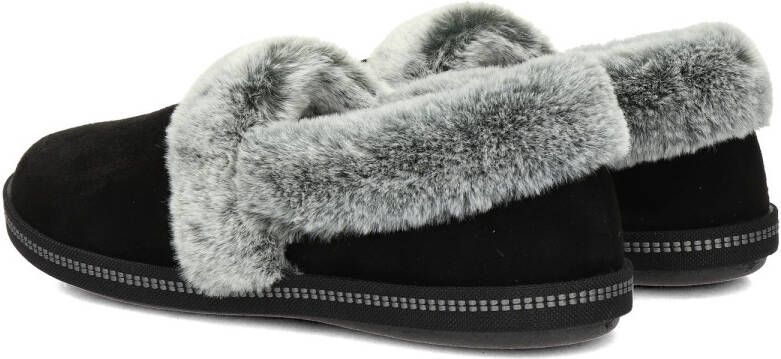 Skechers 32777 blk damespantoffel cozy campfire Zwart Dames