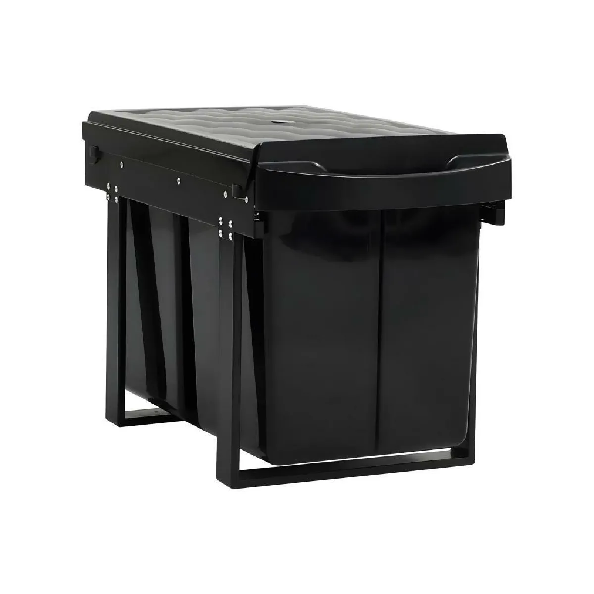 Vente-Unique - 48 L - Noir