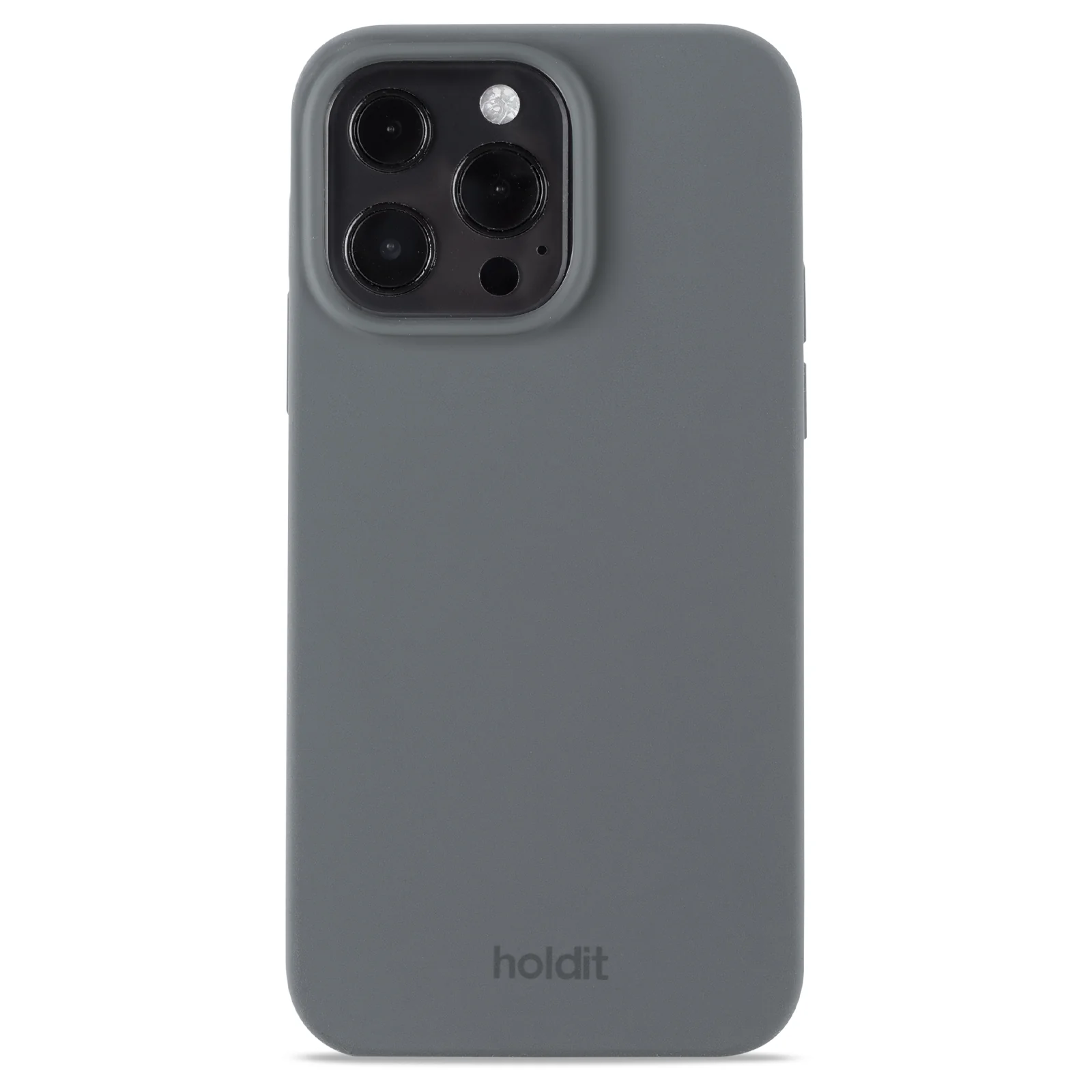 Holdit  iPhone 13 Pro Silicone cover - Space Gray