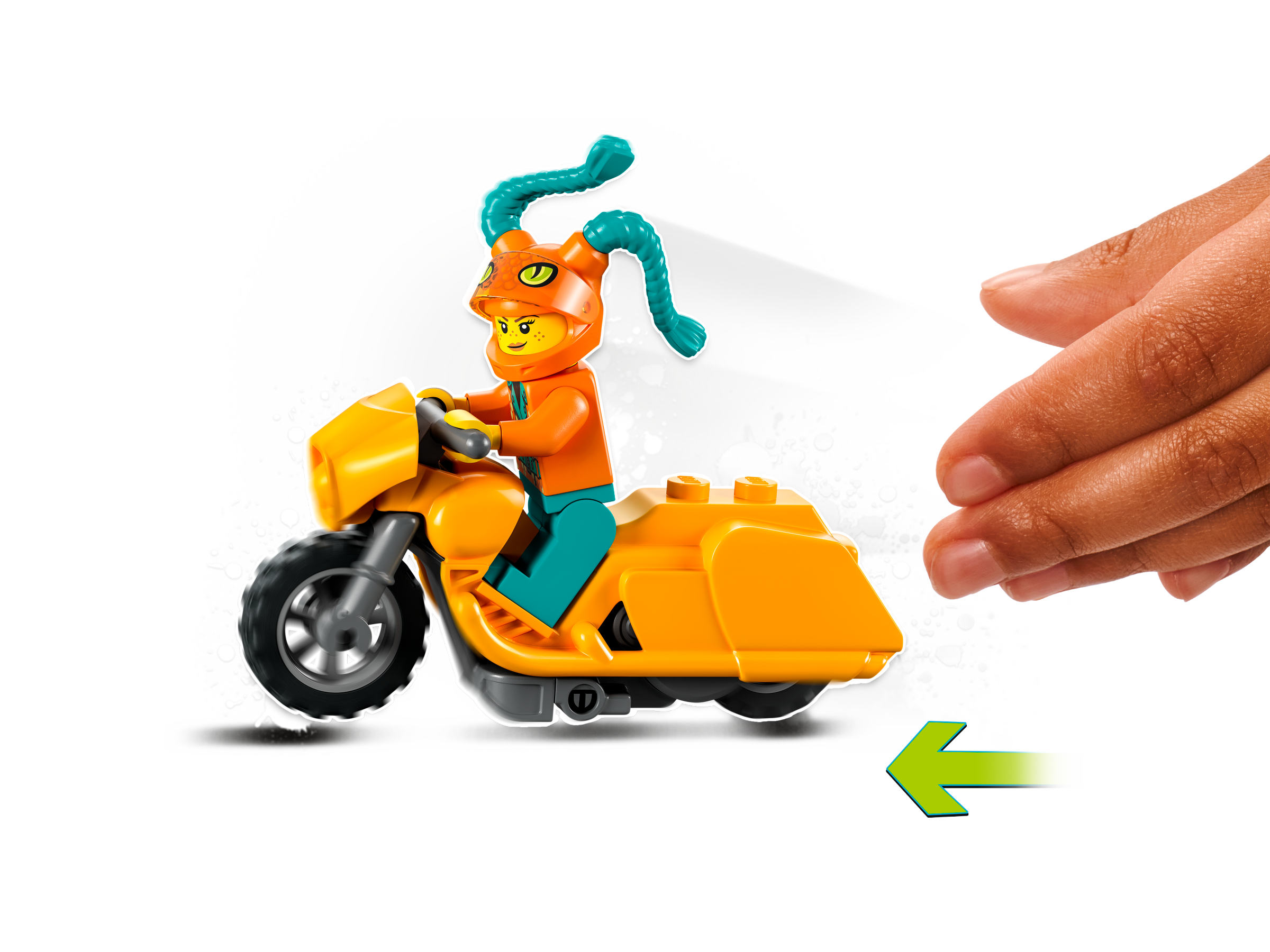Arena de acrobacias com loop duplo 60339