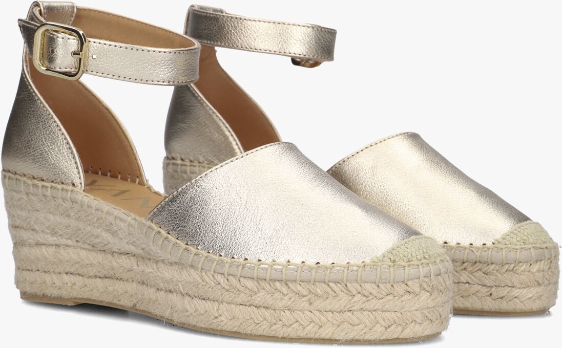 goudkleurig ayana espadrilles yu689