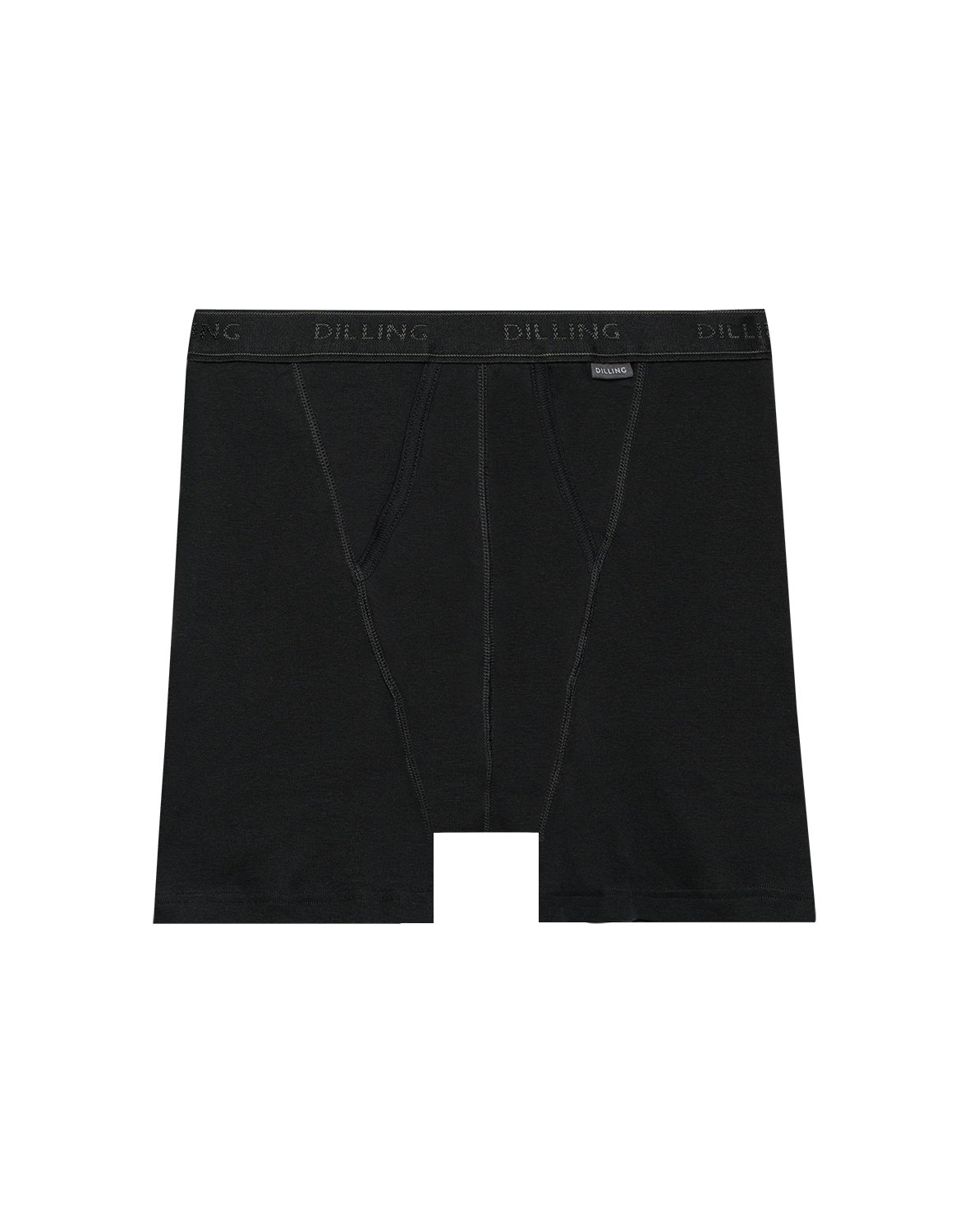 Boxershort lang met gulp van katoen voor heren