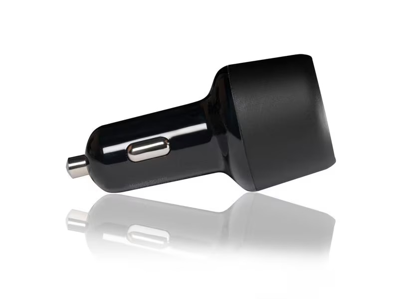 (83W) USB C / USB A Auto KFZ Ladegerät Zigarettenanzünder mit Power Delivery und Quick Charge 3.0 (4S456260) - Schwarz