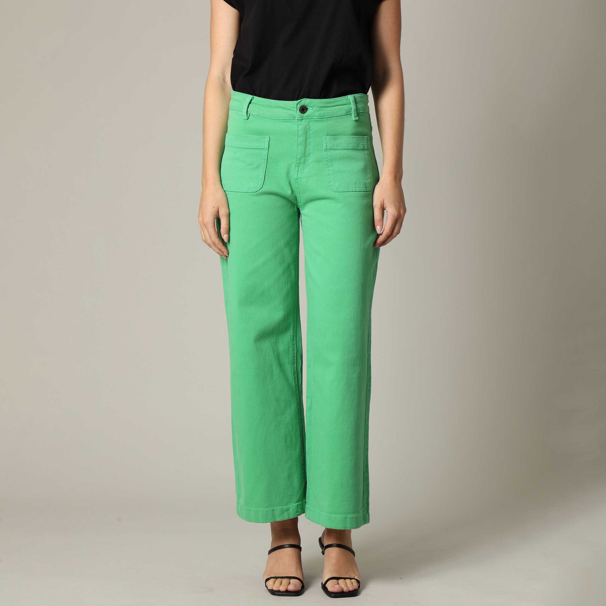 Jean Femme vert