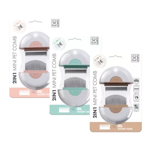 M-Pets 2 in 1 Mini Kam Kort Haar
