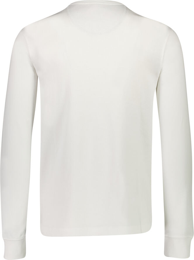 Lindbergh Solid granddad L/S Hvid