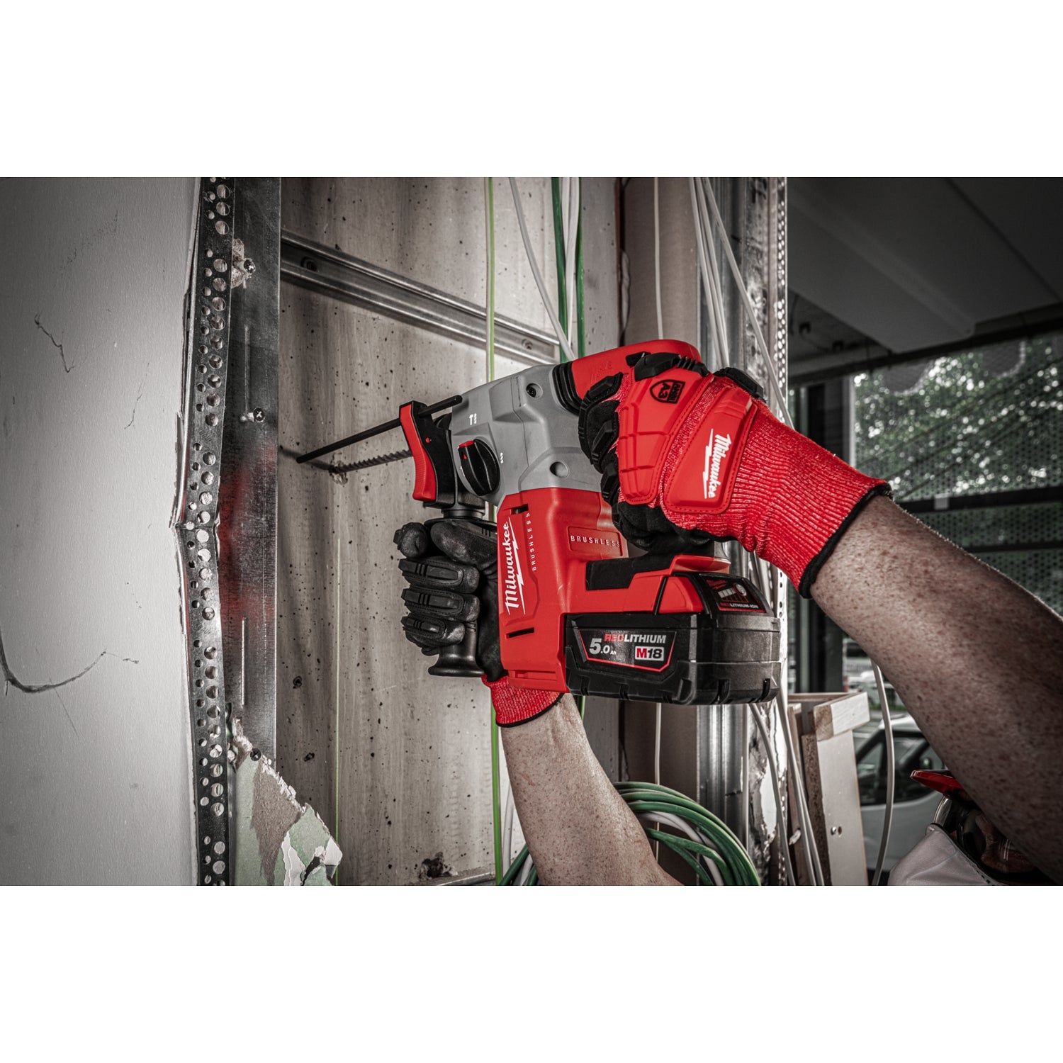 Milwaukee M18 BLH-0 Accu combihamer SDS-Plus 2,3J 18V Basic Body - 4933479426
