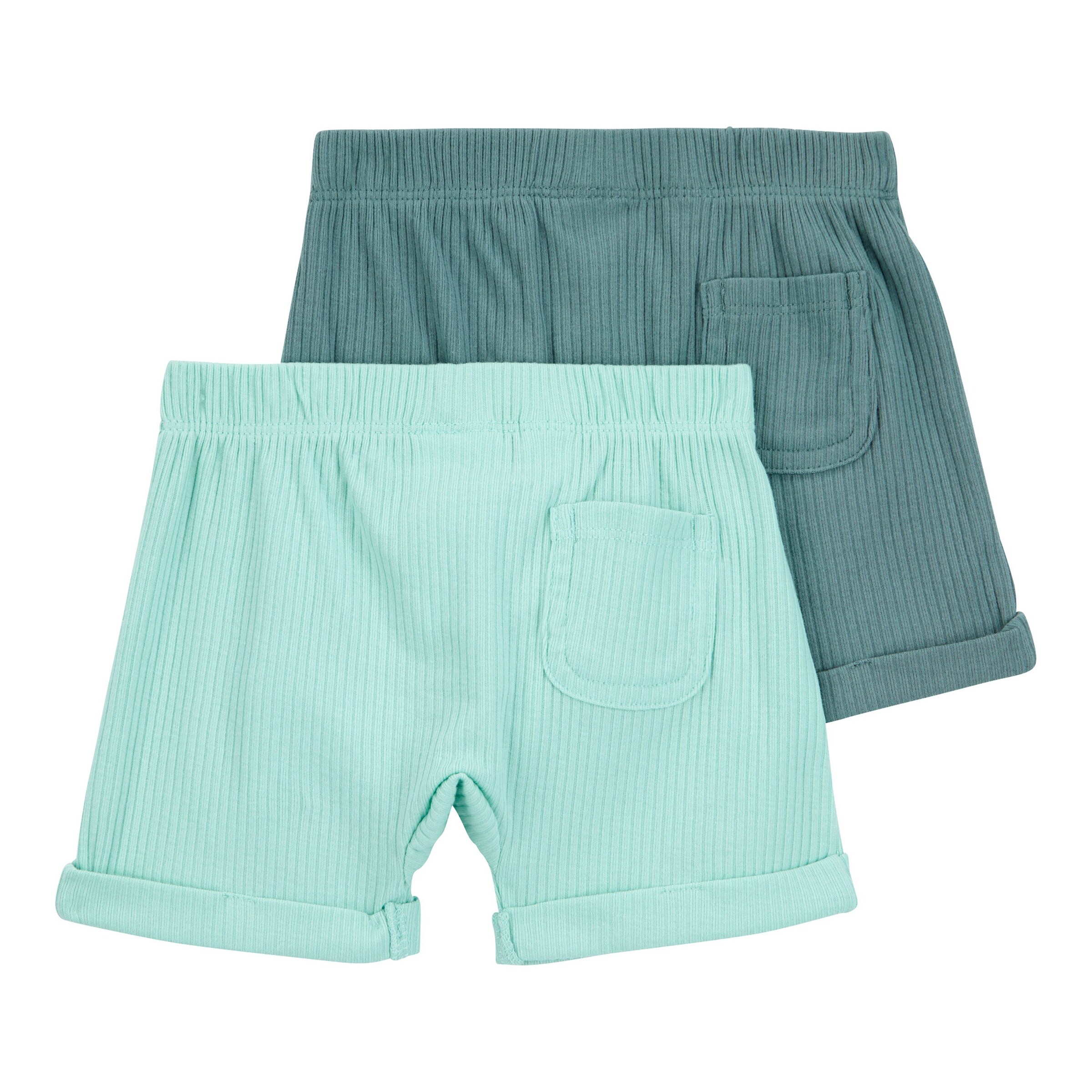 Carter's 2er-Pack Shorts Rippqualität türkis