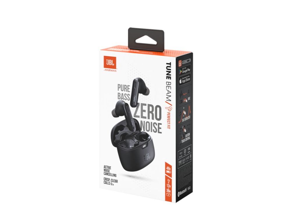 AURICULARES SEM FIO JBL T BEAM BLK