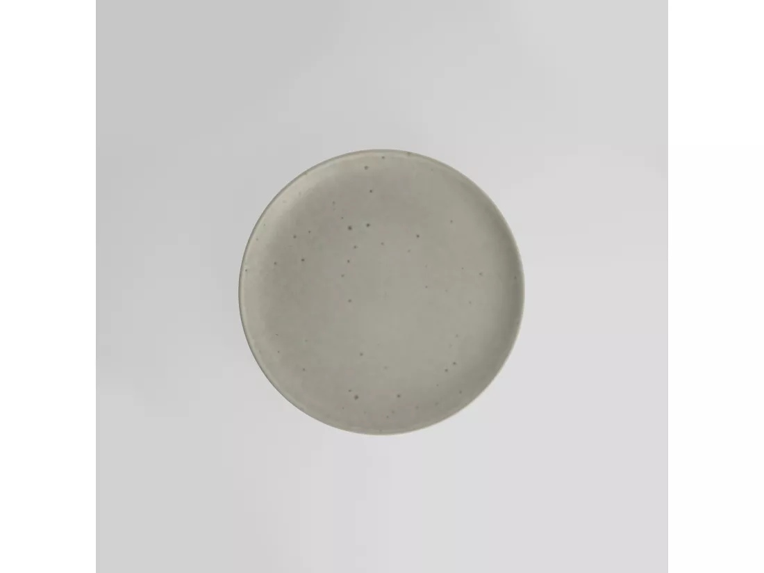 Assiette À Dessert Liyah Gris Moyen 20.3cm