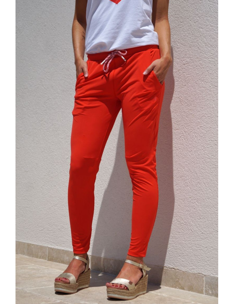 HBT PANTALON CRUZ ESSENTIEL CORDON CORAIL
