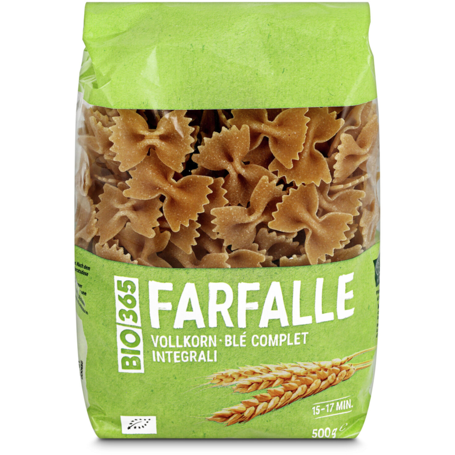 Bio 365 Vollkorn Farfalle