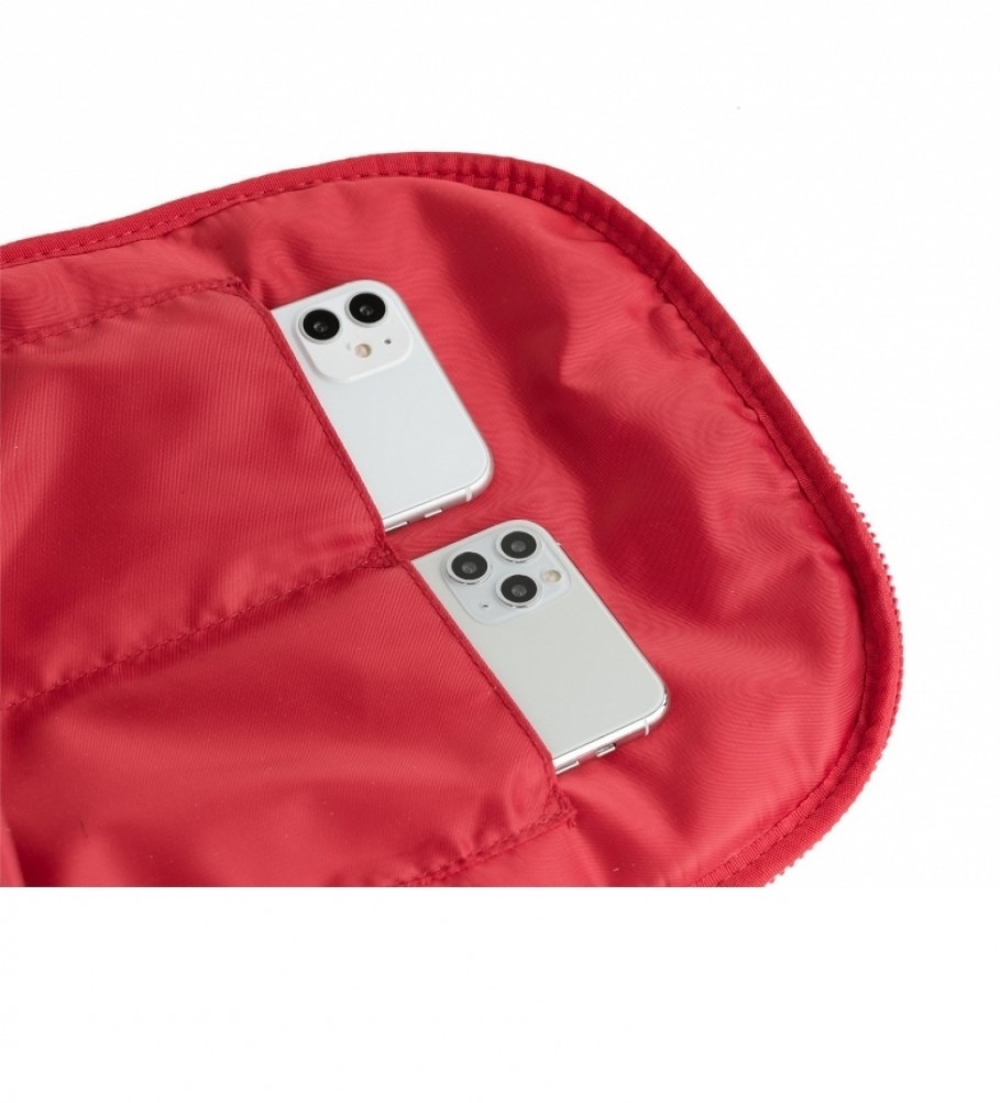 Skechers Mochila escolar S983 rojo -28x40x15 cm-