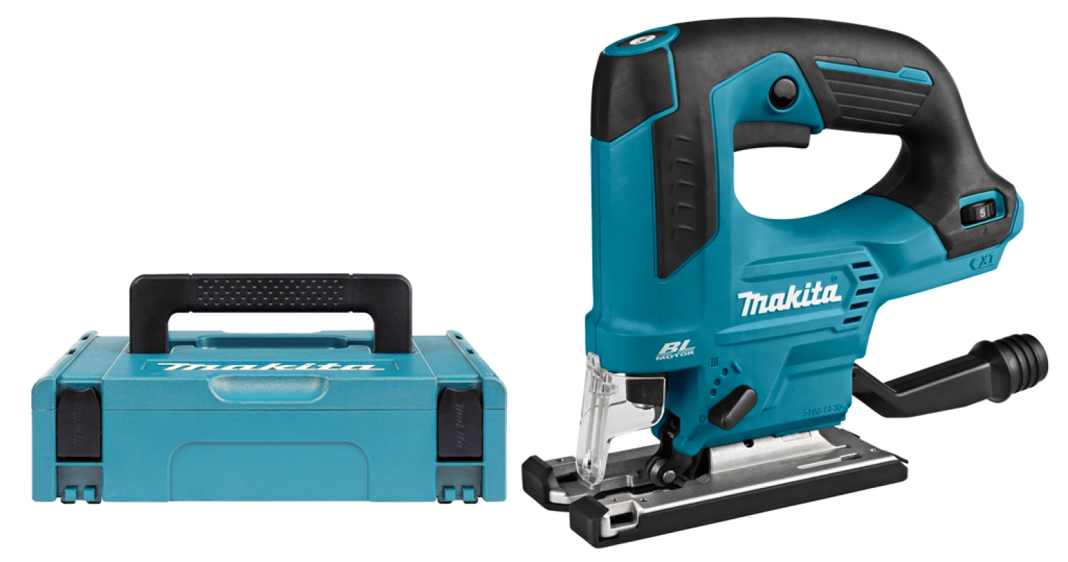 Makita JV103DZJ 10.8V Li-Ion Accu decoupeerzaag body in Mbox - D-greep - variabel - koolborstelloos