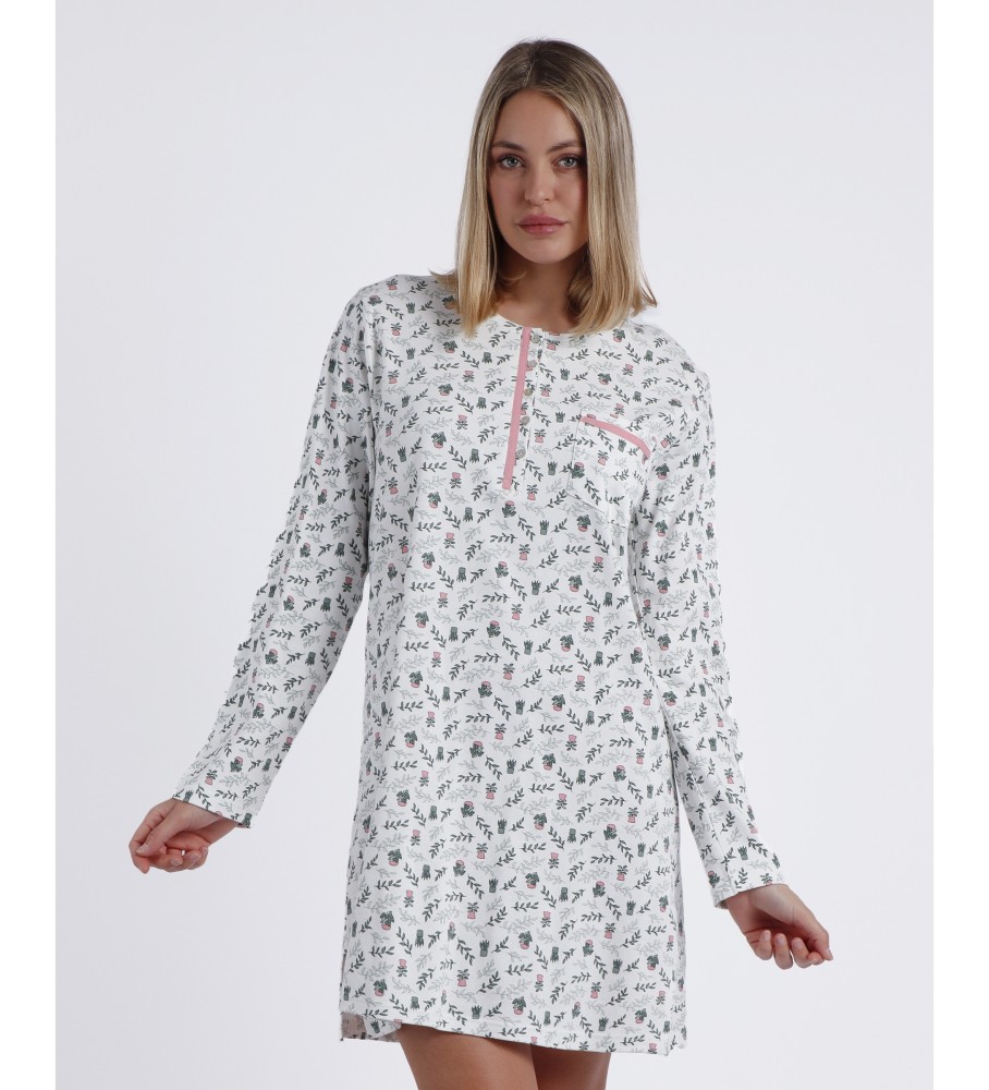 Camisola de manga comprida Admas Time To Grow, verde