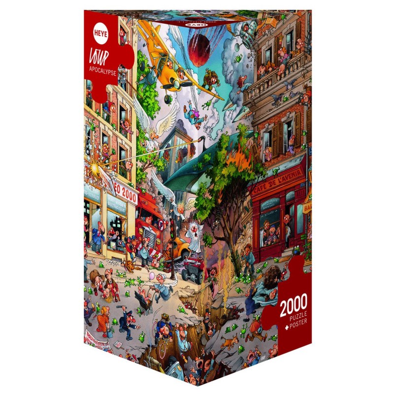 Puzzle 2000 pièces - Apocalypse - Loup