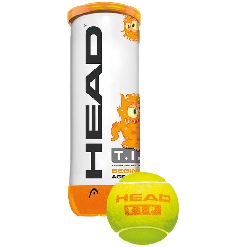 Tube de 3 balles Head Tip Orange