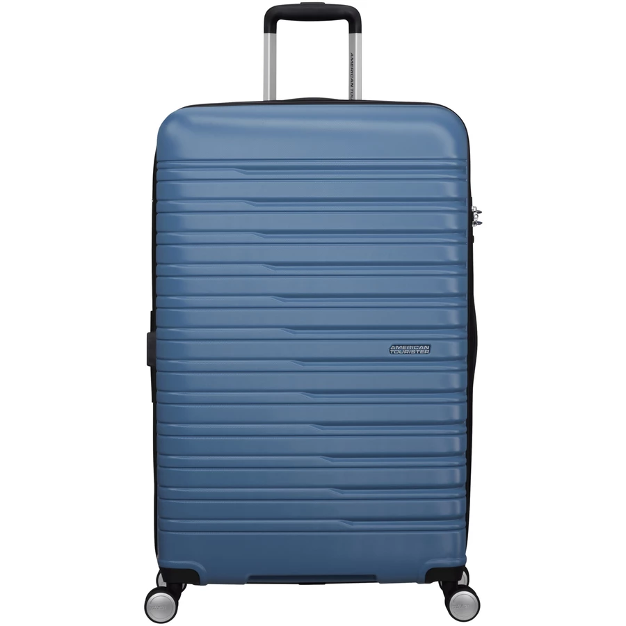 American Tourister Flashline - 4-Rollen-Trolley L 78 cm erw. coronet blue
