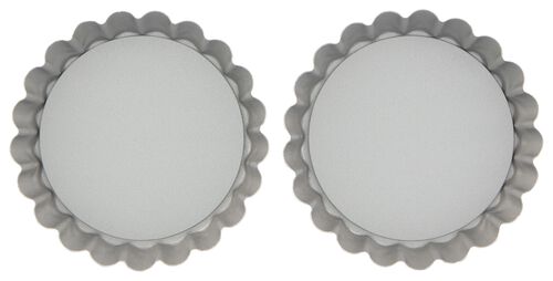 2 moules à quiche Ø10cm