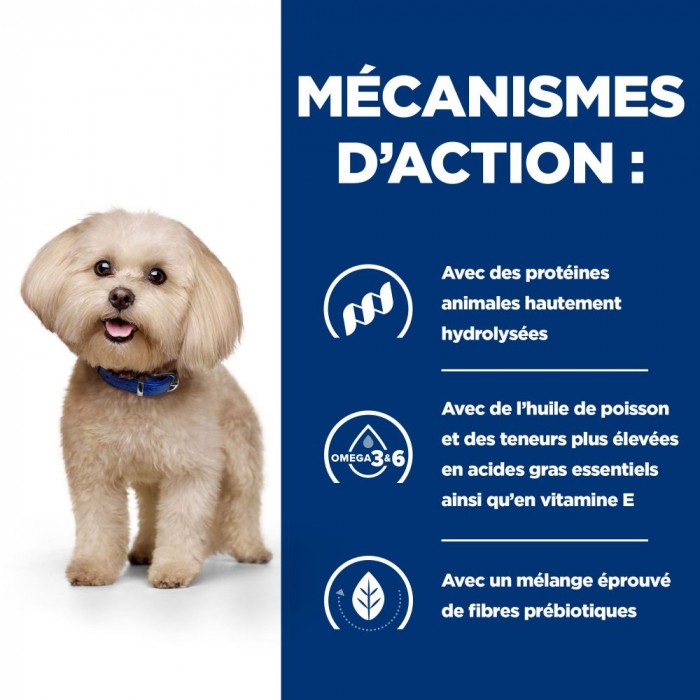 HILL'S Prescription Diet z/d Food Sensitivities Mini - Croquettes pour chien