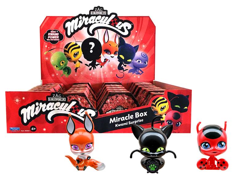 BANDAI Miraculous – Kwami Überraschungsbox assortiert Minifigur zum Sammeln