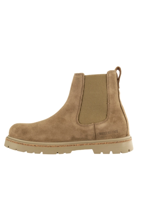Bottines birkenstock highwood slip on mid m leve narrow 00027 -taupe
