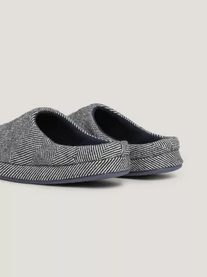 Pantufas TH Monogram Herringbone Recicladas