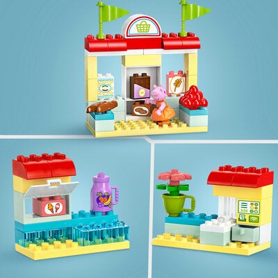 LEGO DUPLO Peppa Pig 10434 Peppa Gris og matbutikken