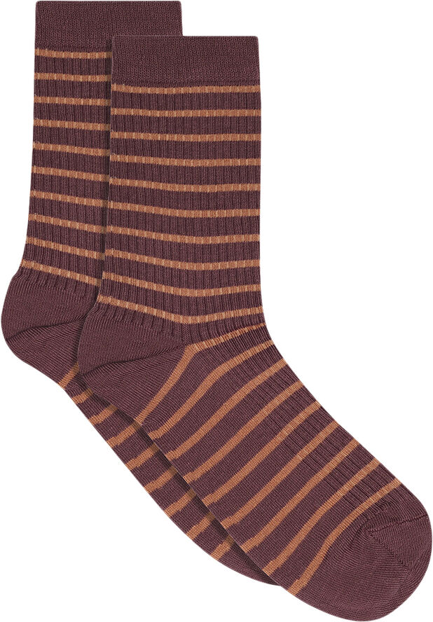 mpWoman Lydia socks Copper brown