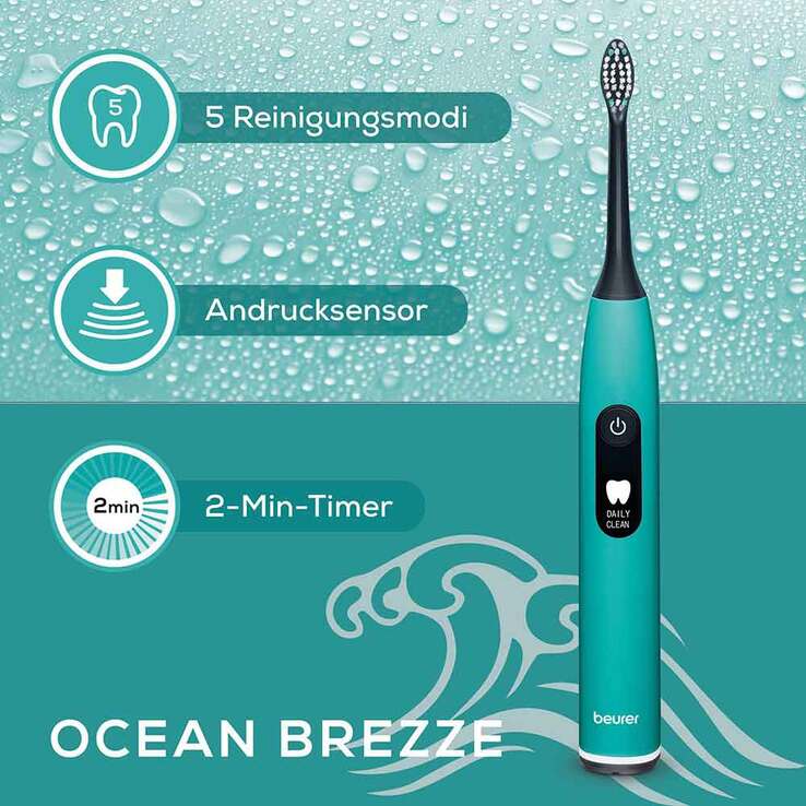 Beurer SC50 elek.Schallzahnbürste ocean breeze, 1 St