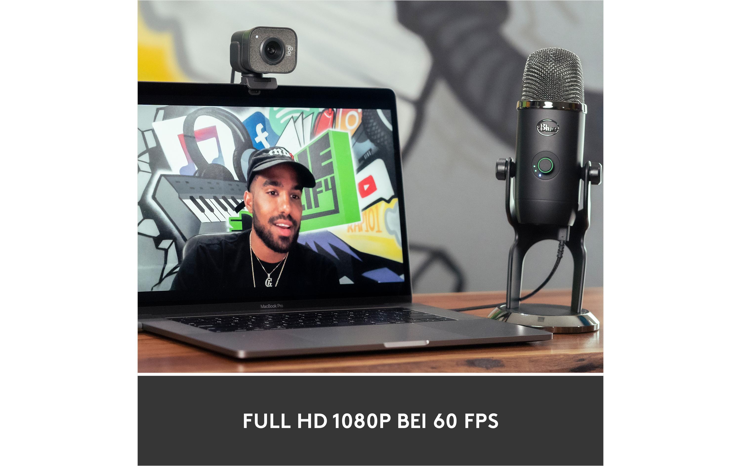 Webcam StreamCam GrafitFull-HD Streaming Webcam mit USB-C Anbindung