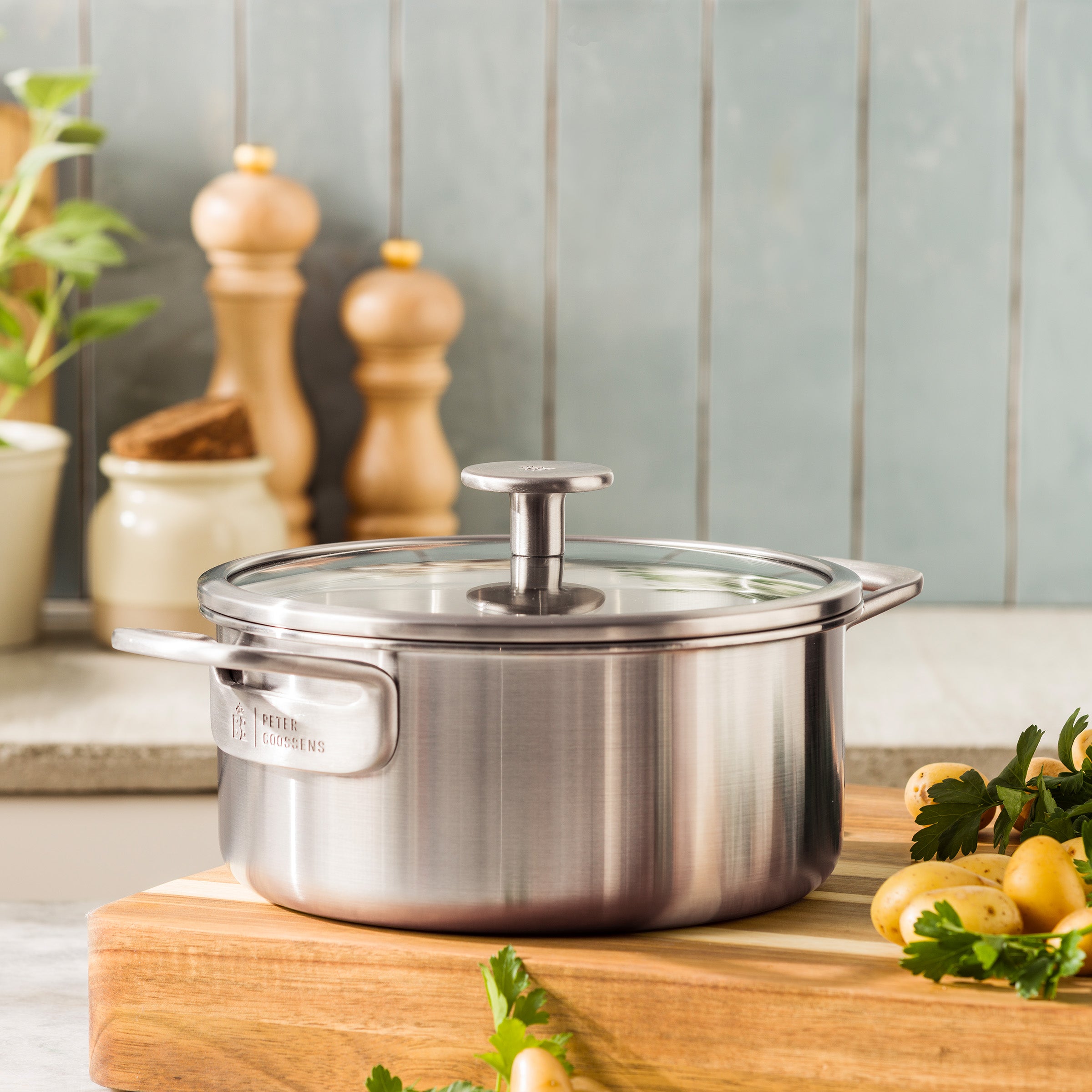 Maestro RVS Kookpan 20cm