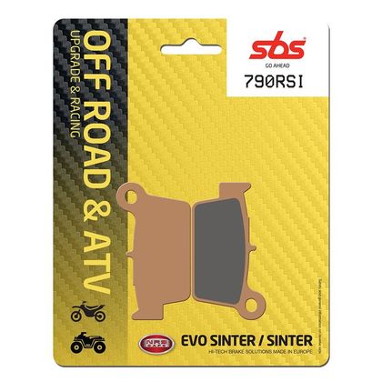 Plaquettes de freins SBS 790RSI Sinter Métal Fritté arrière