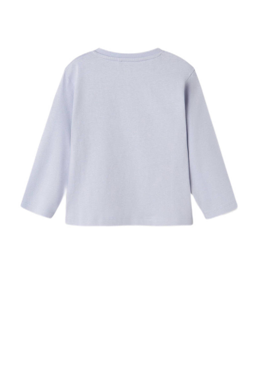 NAME IT longsleeve NMFVEEN - set van 2 donkerblauw/lila