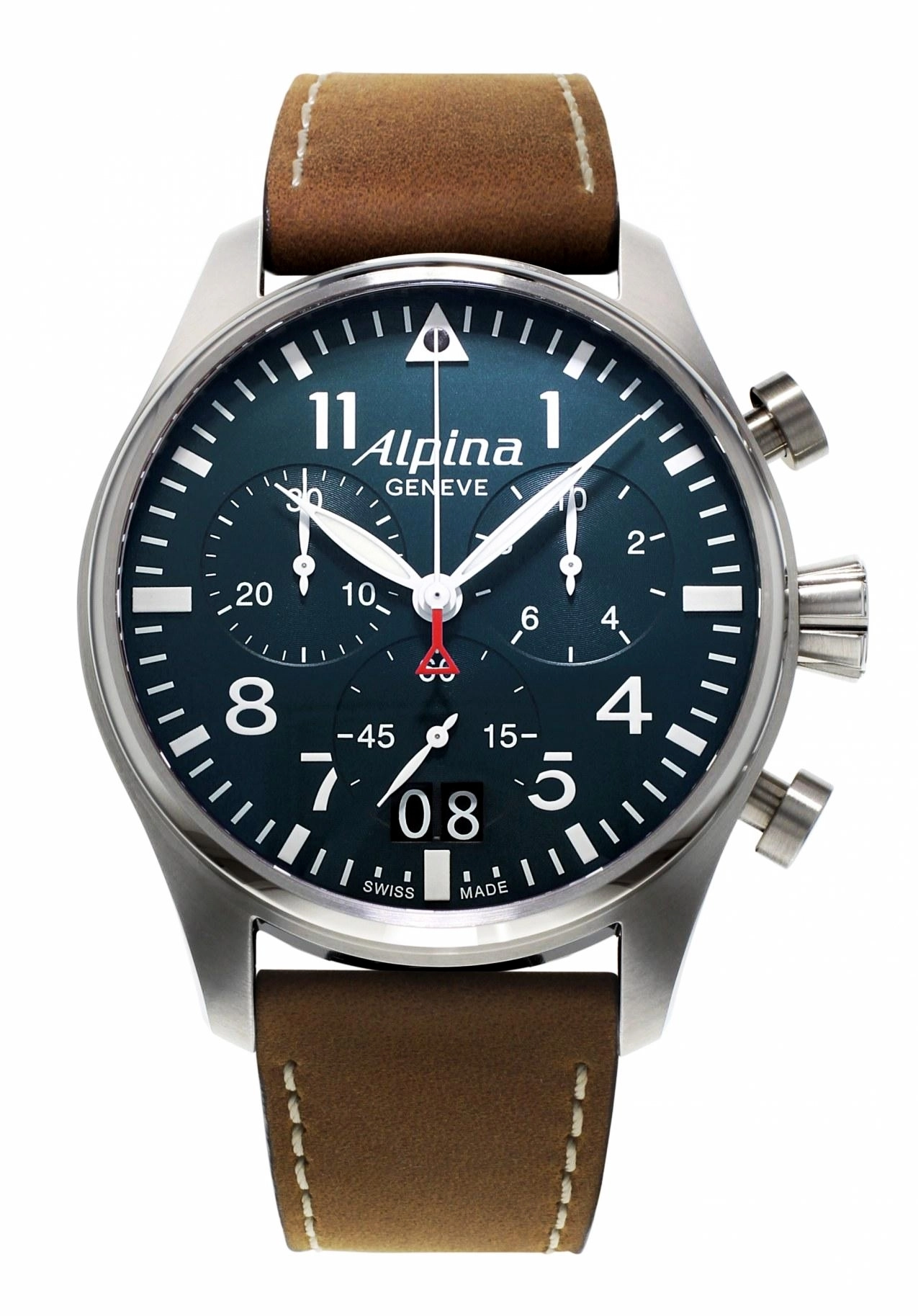 Alpina Startimer Pilot Herrenchronograph Big Date