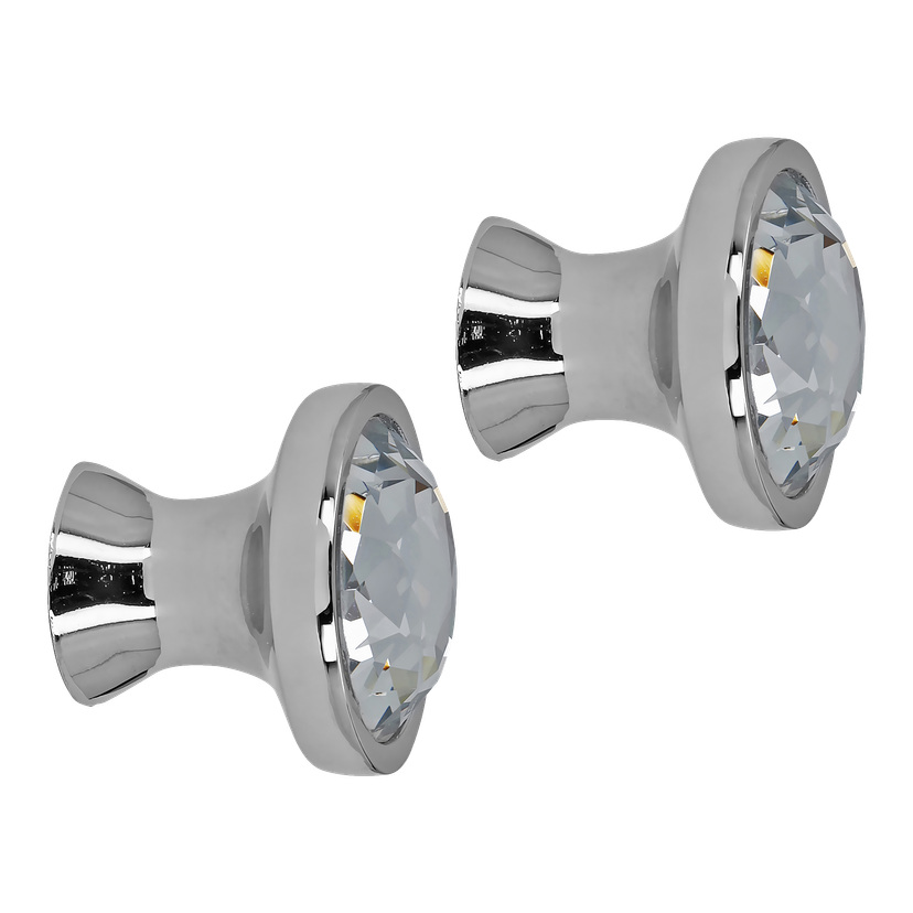 Knott, krystall 2-pk Ø30 mm