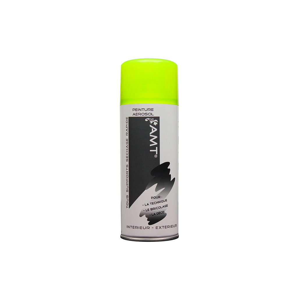 Peinture aérosol jaune fluo 300ml