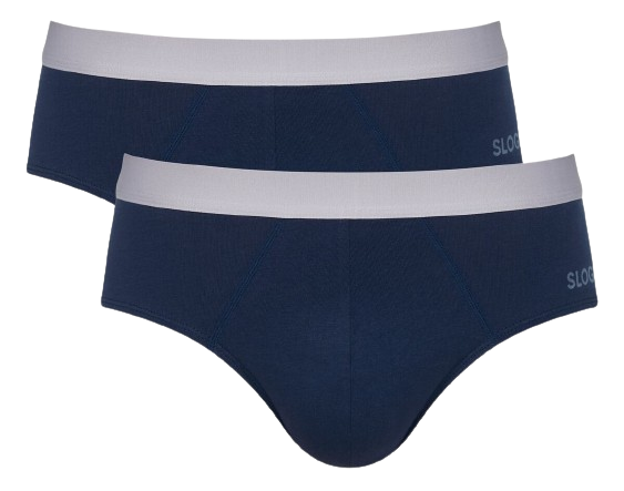 Sloggi Men Go Abc 2.0heren Brief 2 Pack Navy Maat XS 1 Stuk