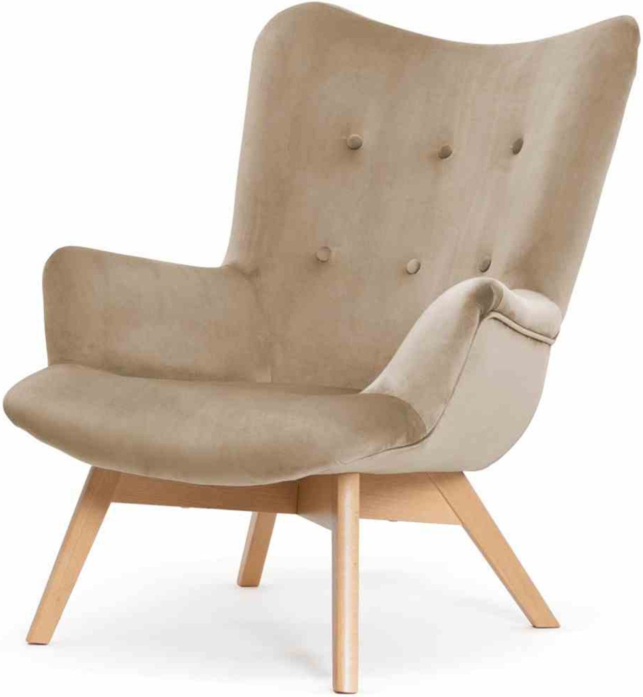 Fauteuil Anthony B83 x D77 x H94 cm