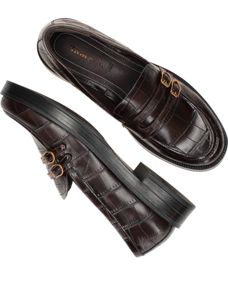 Tamaris Loafers Bruin Dames