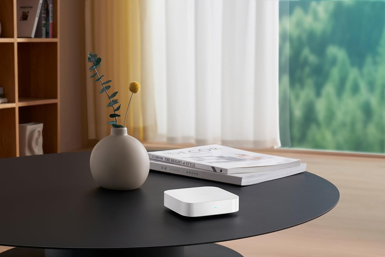 Smart Home Hub 2 mit Bluetooth / Zigbee 3.0 und WiFi App Control iOS/Android   Ethernet LAN RJ45 Anschluss (BHR6765GL) - Weiss