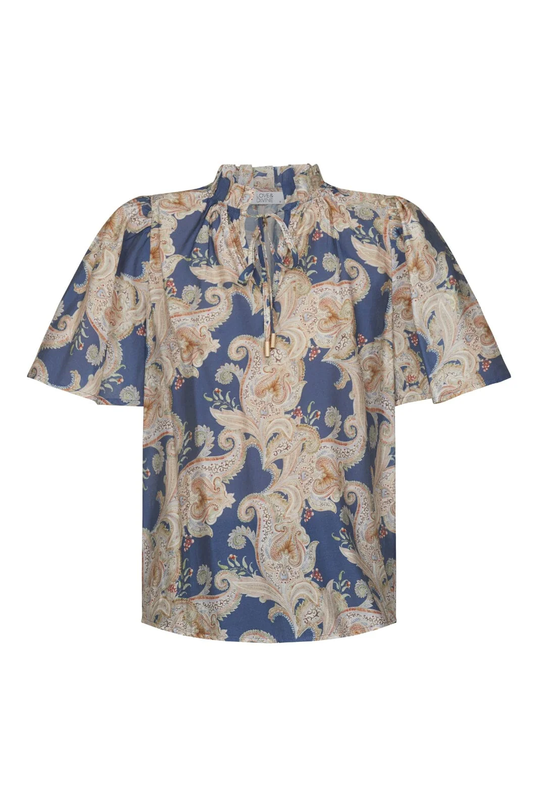 Love & Divine Love1141 01 blue paisley