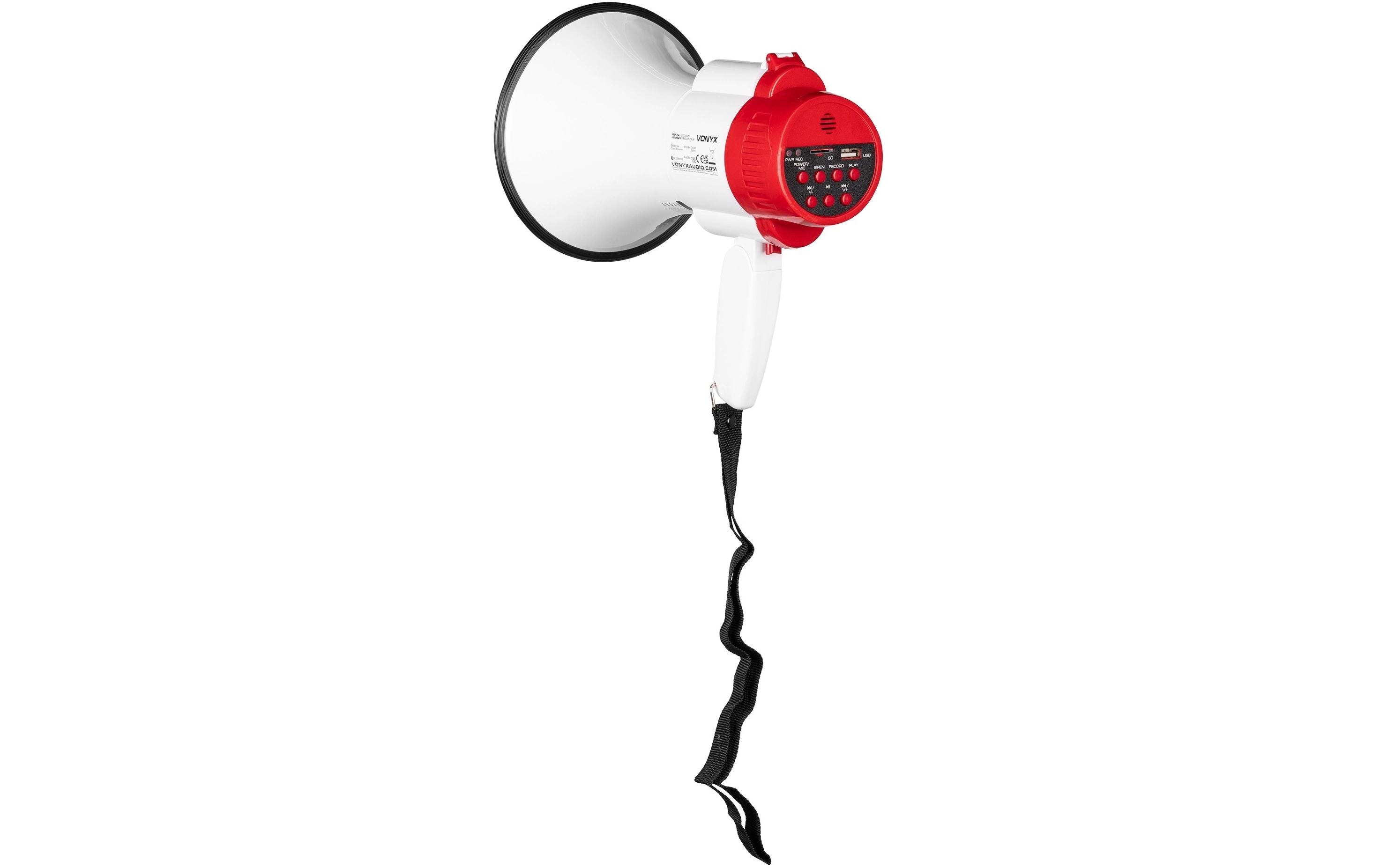 Megaphon MEG025Megaphon mit 25W Leistung und Akku
