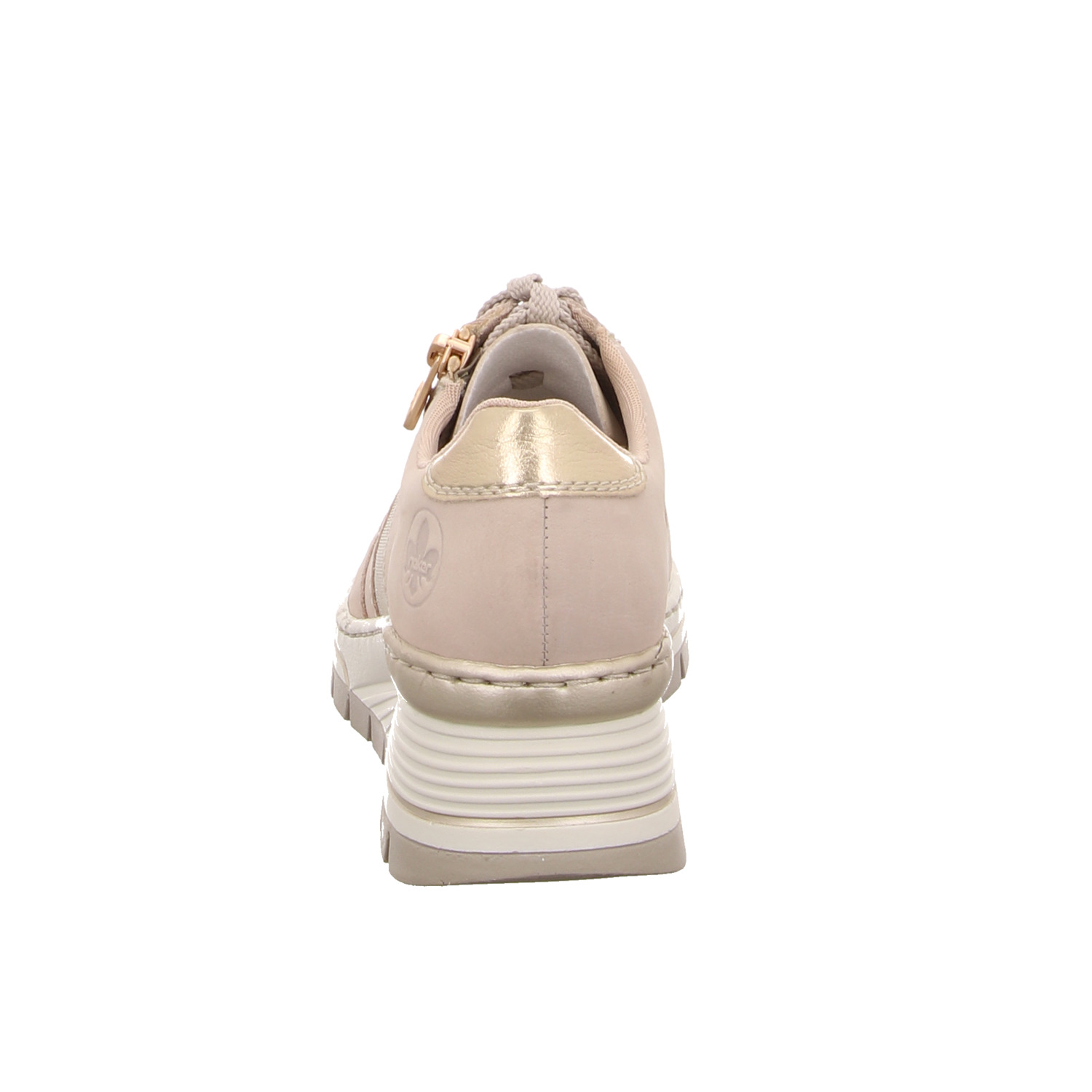 Rieker Schnürhalbschuh beige