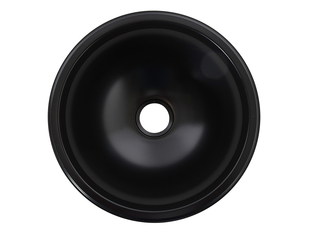 NavyLoad 30 cm ronde wasbak - black