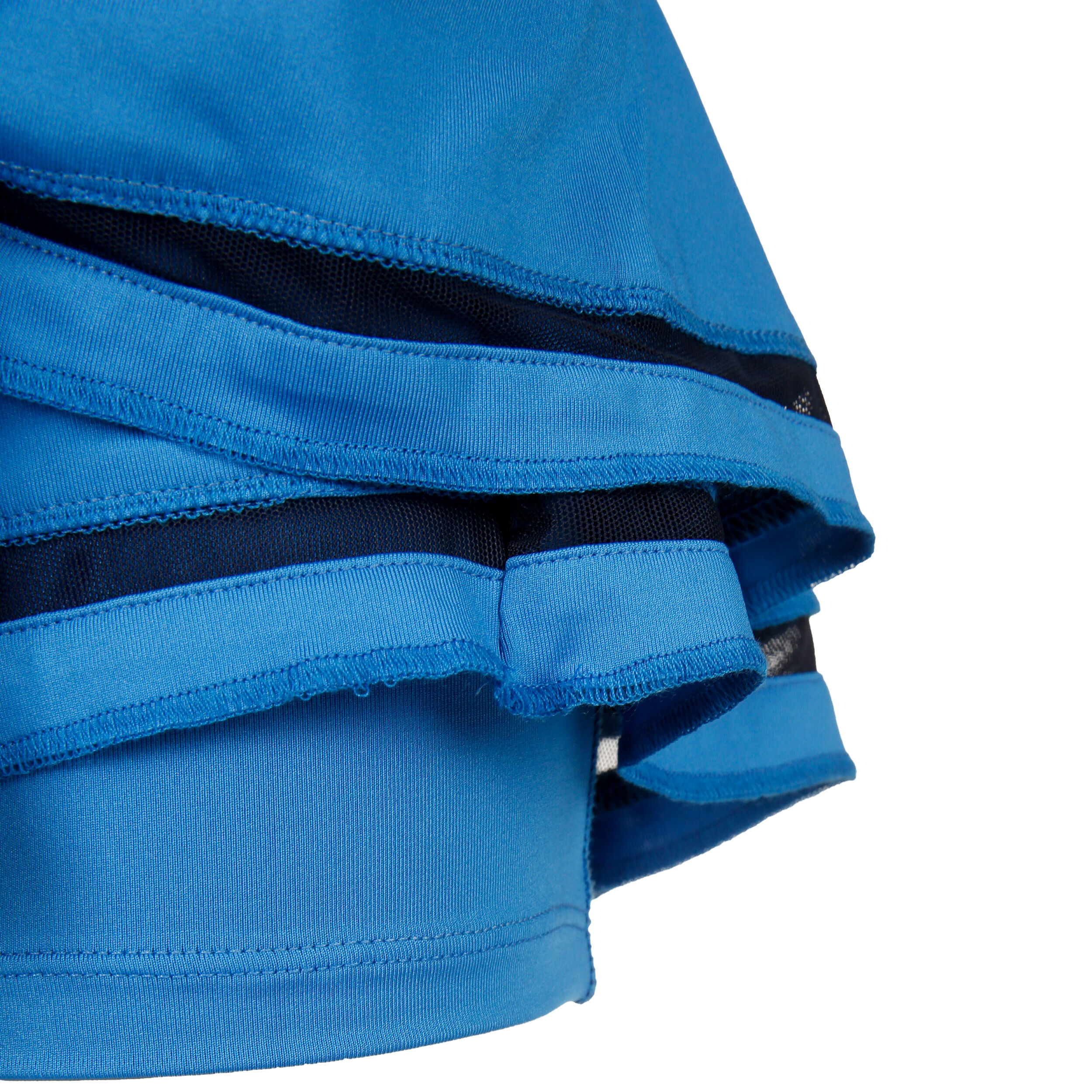 Lucky in Love Long Pleat Tier Jupe Femmes - Bleu , Noir