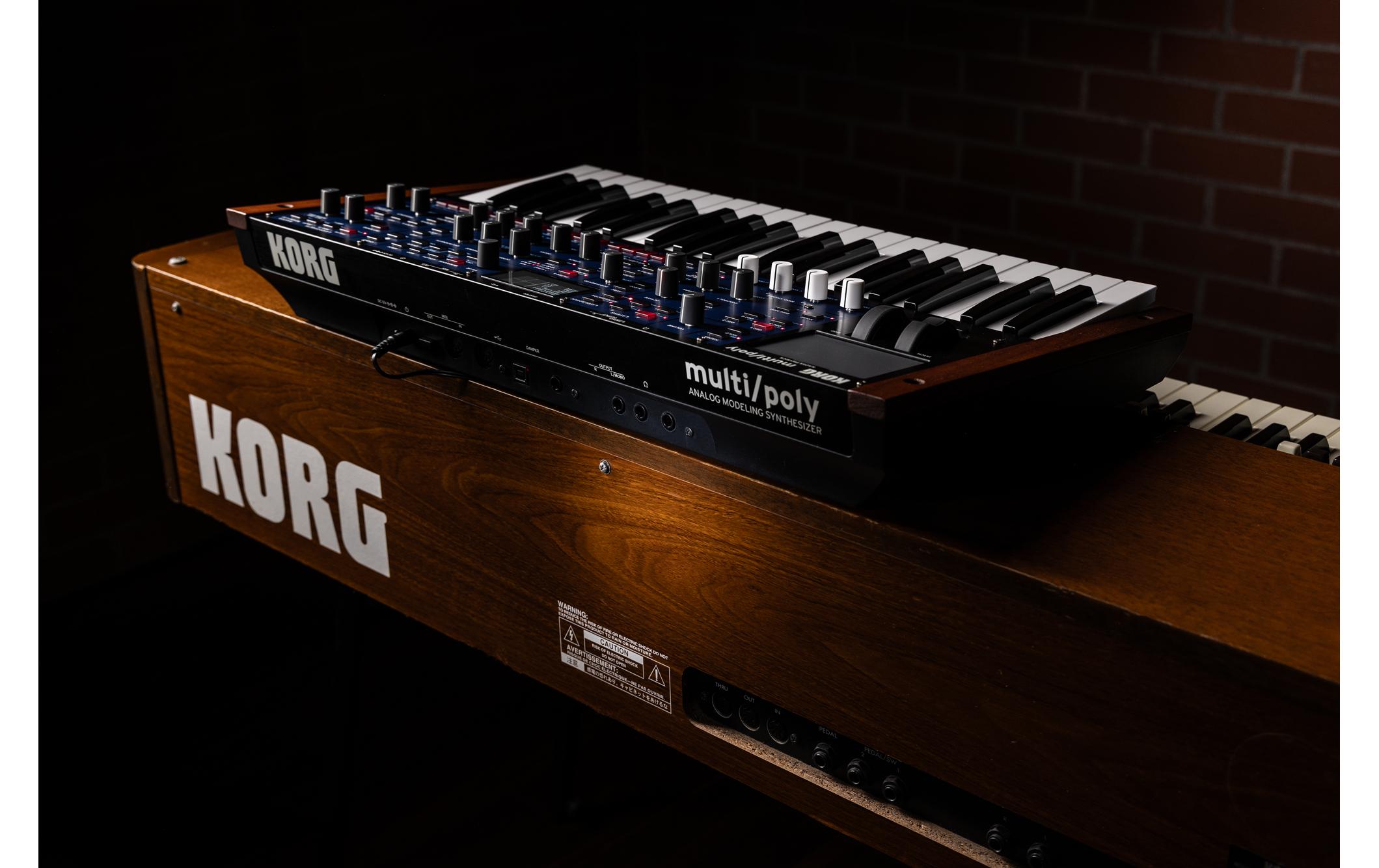 Synthesizer multi/poly<br>Analog Modeling Synthesizer
