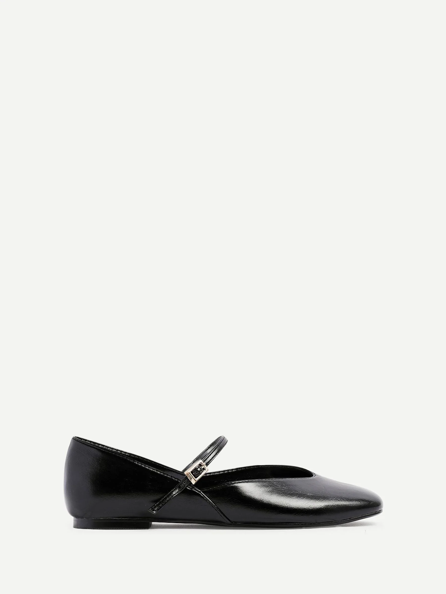 Zwart - Linzi Hush Square Toe Mary Jane Shoes