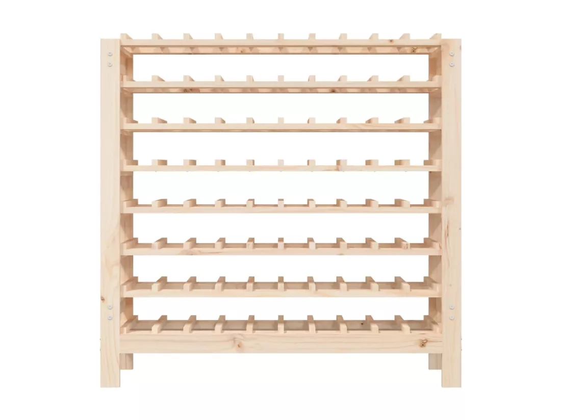 Casier à vin 109,5x30x107,5 cm Bois de pin massif