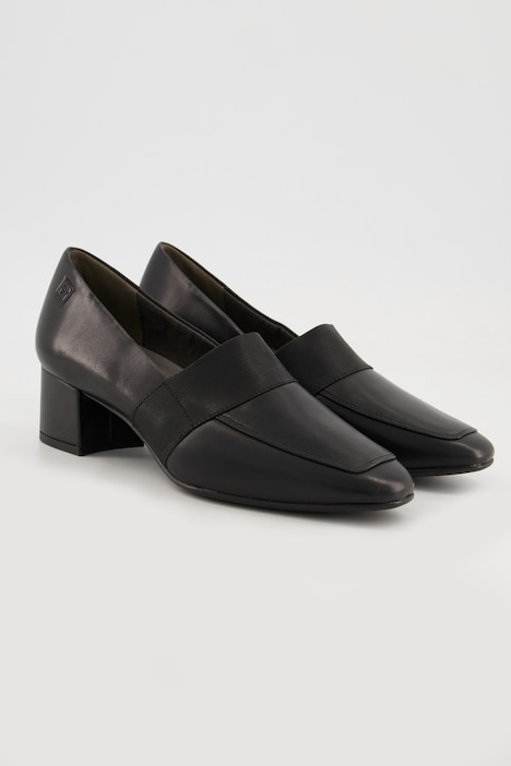 Tamaris Leder-Pumps, Nappaleder, Wechselfußbett, recycelt